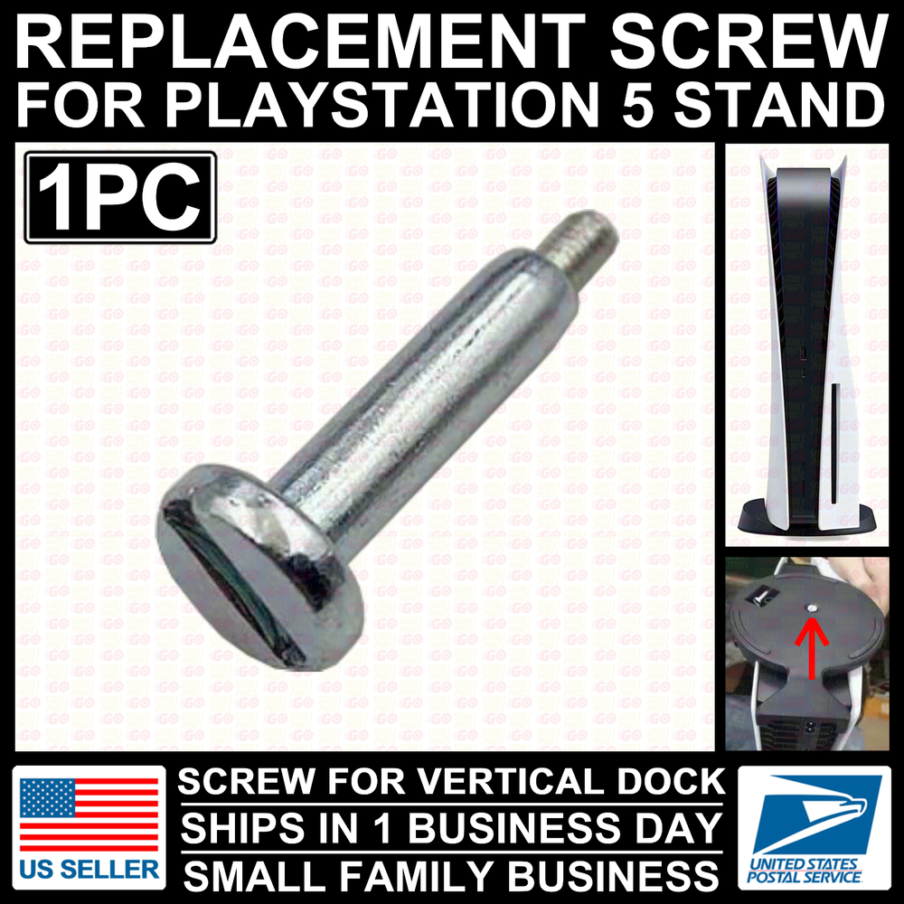 Stand Screw for PlayStation 5 PS5 Base Replacement Fat Veritcal Dock Base