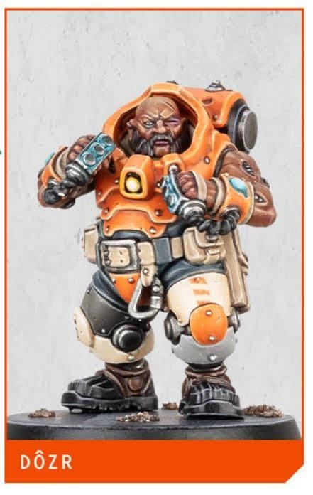 Hearthkun Salvager Dozr / warrior / Gunner Single Model