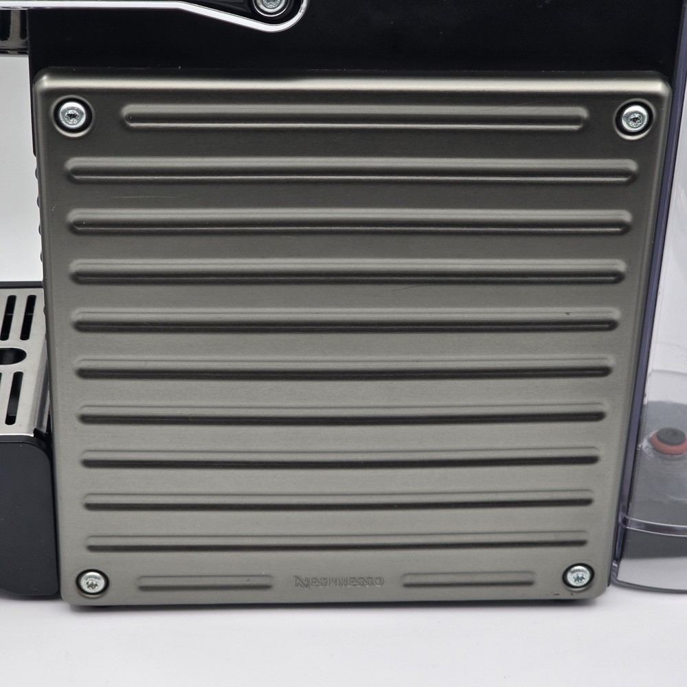 Nespresso Pixie Type C60 Espresso Coffee Capsule Pod Machine Maker Gunmetal Gray