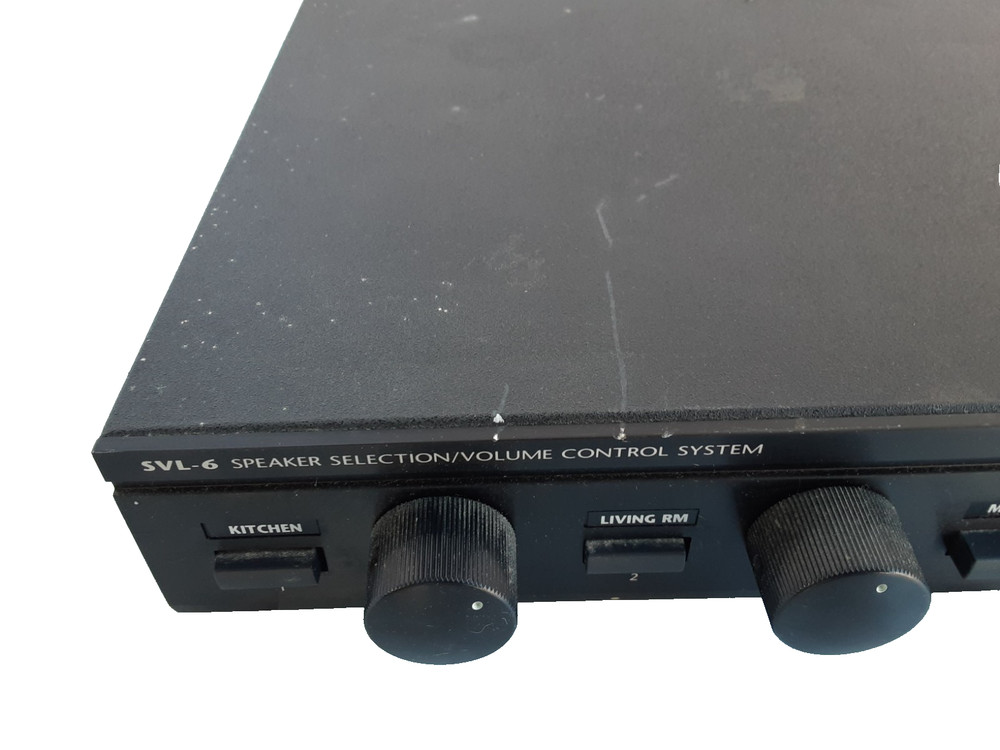 Niles SVL-6 6-Zone Speaker Selector and Volume Control System - UNTESTED