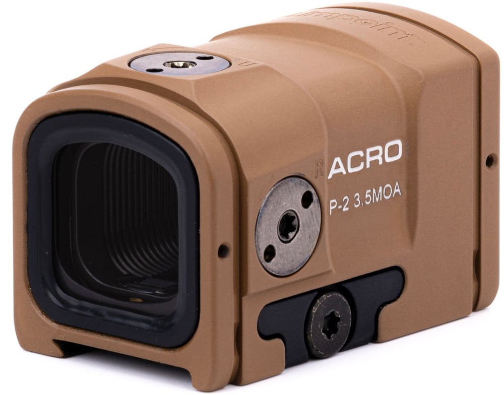 Aimpoint OPMOD Acro 1x16mm Reflex Red Dot Sight, 3.5 MOA Dot Reticle, : AIMOPMOD