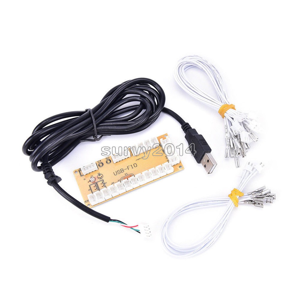 1PCS Zero Delay Arcade USB Encoder PC to joystick for MAME & Fight Stick Control