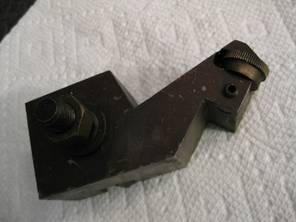 Single Knurl Adjustable Toolholder, Unknown Make