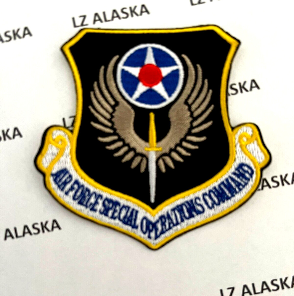 U.S. AIR FORCE SPECIAL OPERATIONS COMMAND COLOR PATCH (AFF) AFSOC MAJCOM