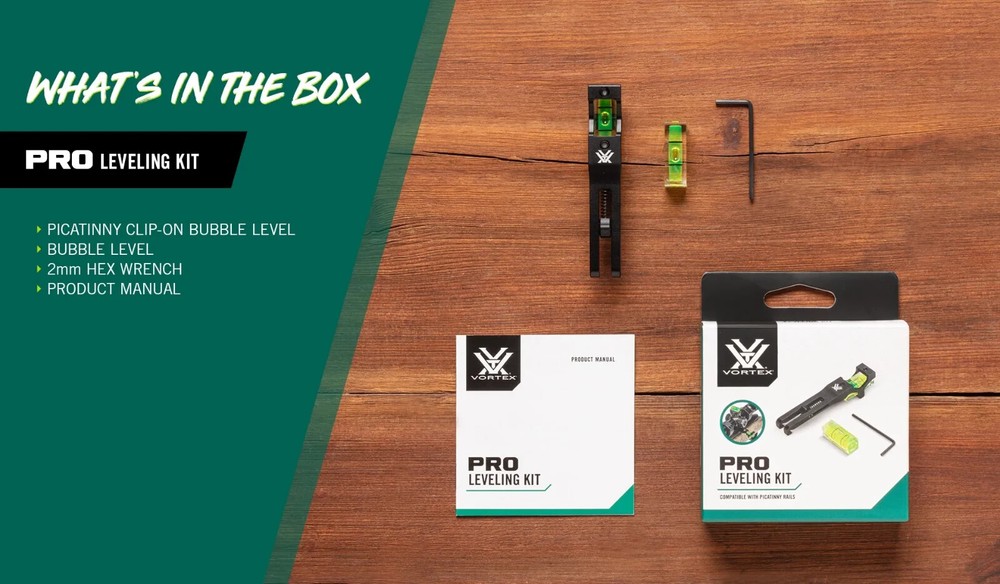 Vortex Optics Riflescope Pro Leveling Kit PR-LK