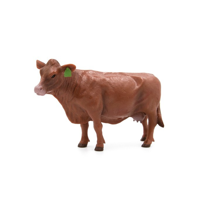 Little Buster Toys Livestock Bundle, 12 piece 5 Different Cows & Calves, 2 Bulls