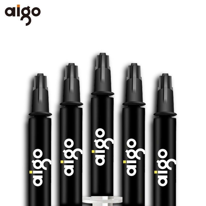 High Performance Black Thermal Grease CPU Heatsink Compound Paste Syringe 1pcs