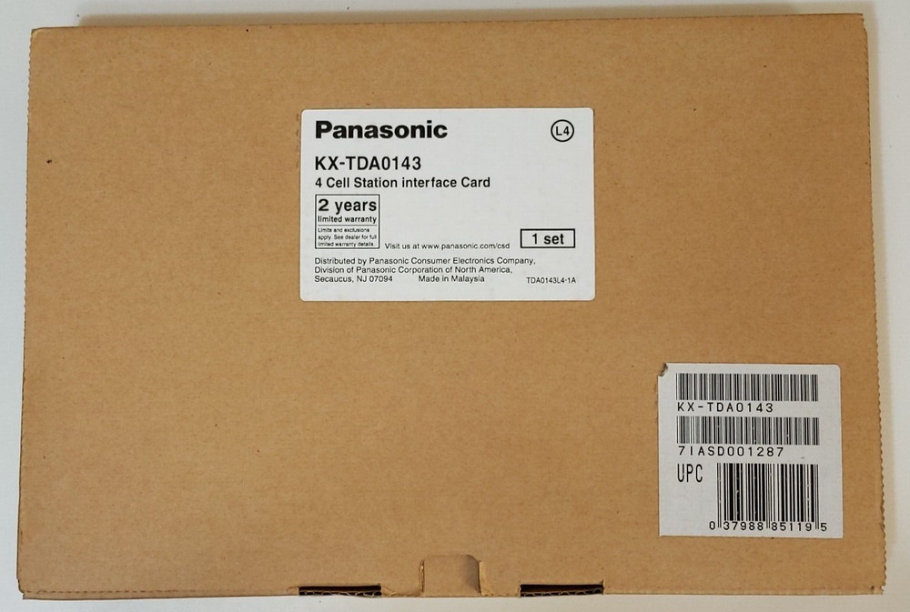 PANASONIC KX-TDA0143 4-Cell Station Interface Card