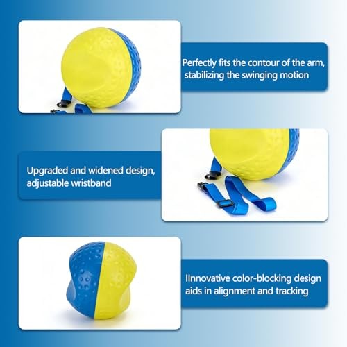 Golf Training Aid Ball, Golf Training Ball Between arms Optimize Impact Large