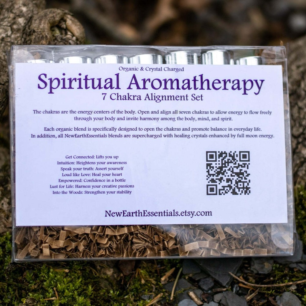 Spiritual Aromatherapy - 7 Chakra Essential Oil Set