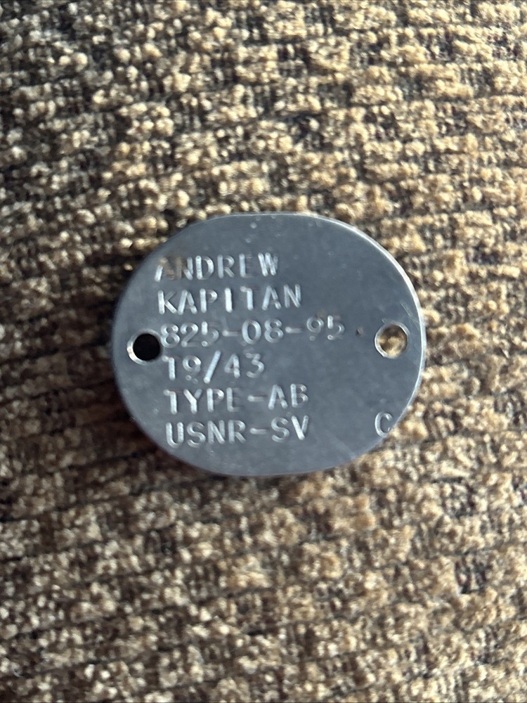 Vintage dogtag