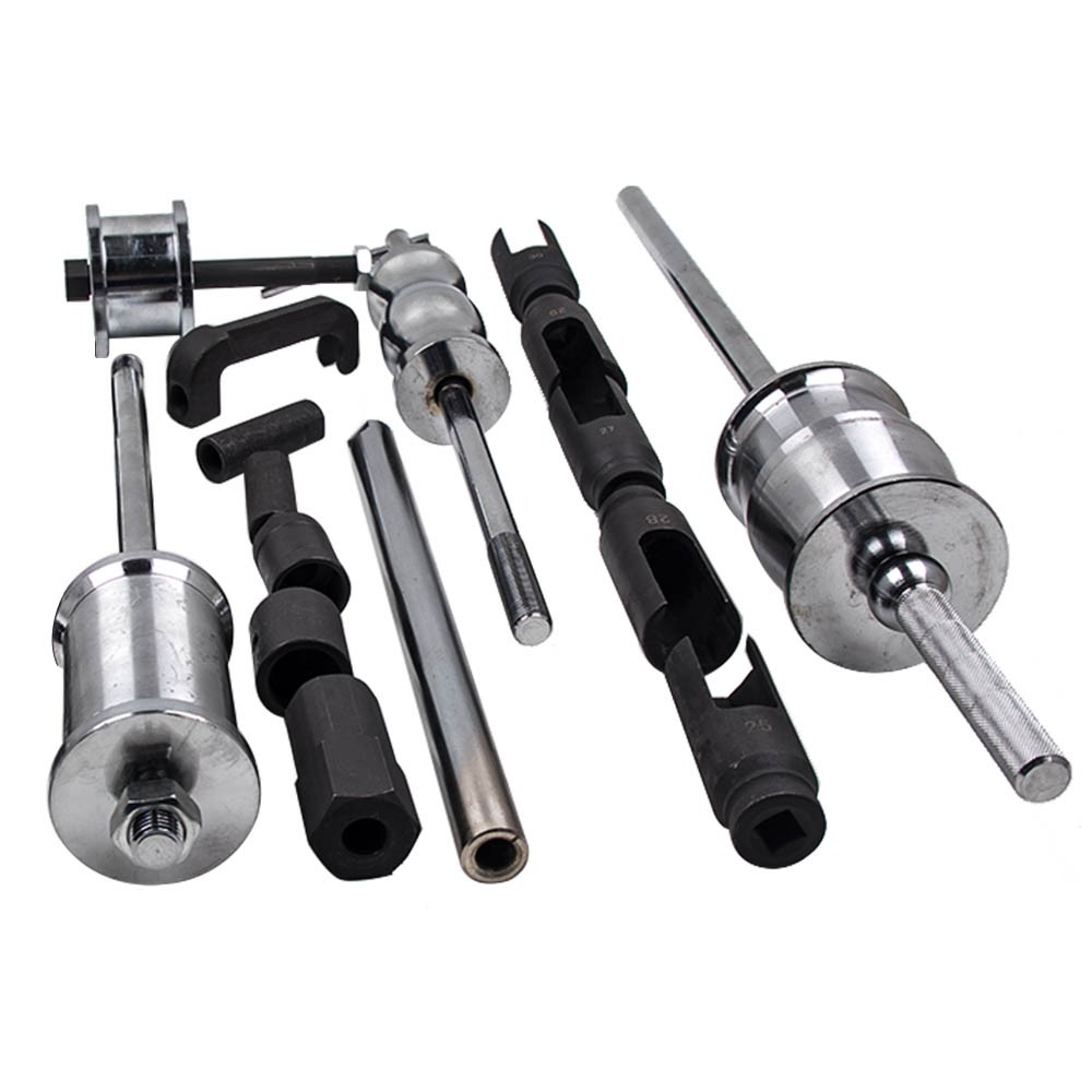 Auto Truck Diesel Injector Extractor Slide Hammer Tool Kit Pulling Claws Set
