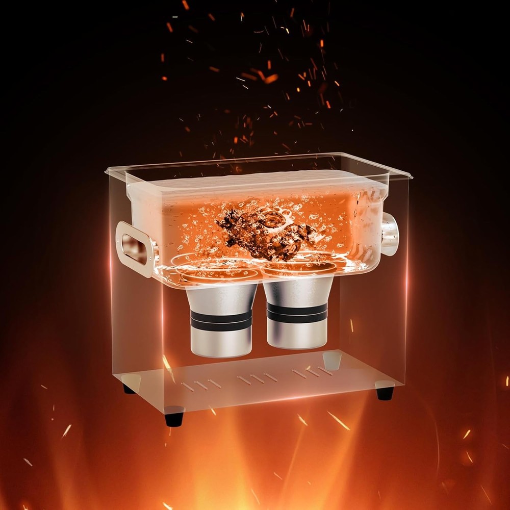 Professional 3L Sonic Cleaner with Heated Function - Ideal for Delicate Items