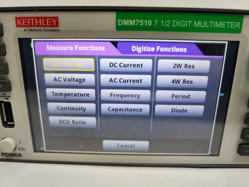 Keithley DMM7510 7.5 Digit Graphical Sampling Multimeter