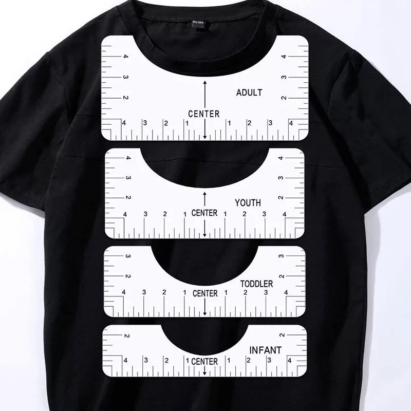 T-Shirt Alignment Ruler