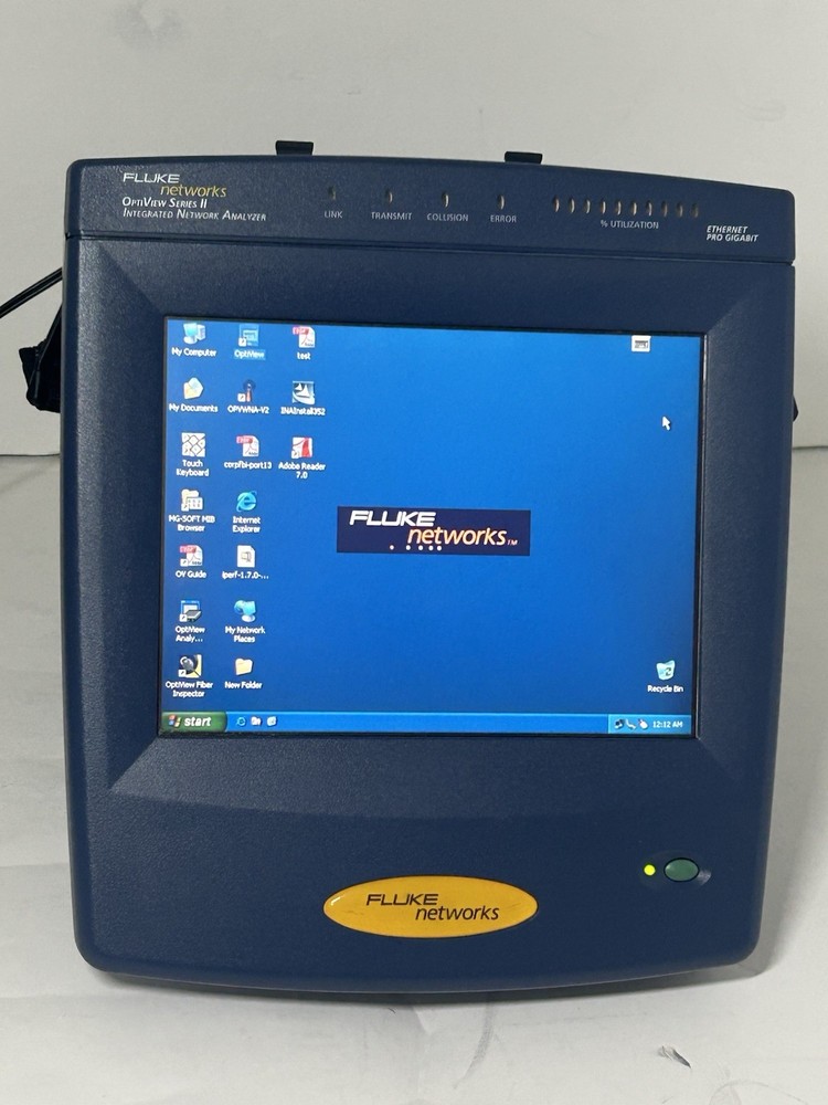 Fluke Network Optiview Series II Integrated Network Analyzer Excellent Condition