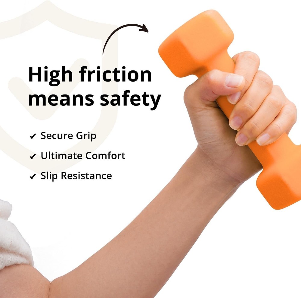 Compact 03lb Dumbbells Pair for Hand Training