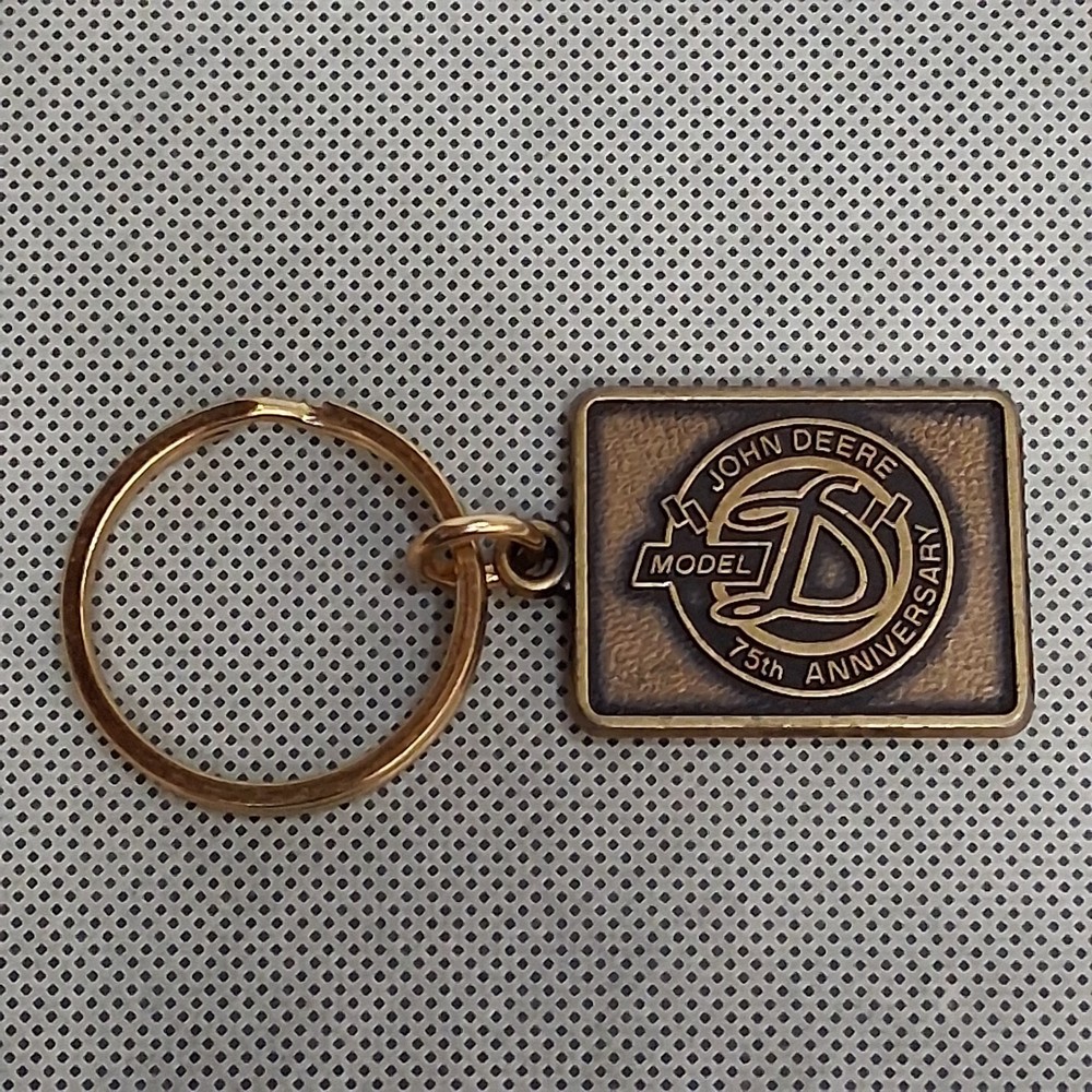 1998 John Deere Model D Keychain 75th Anniversary