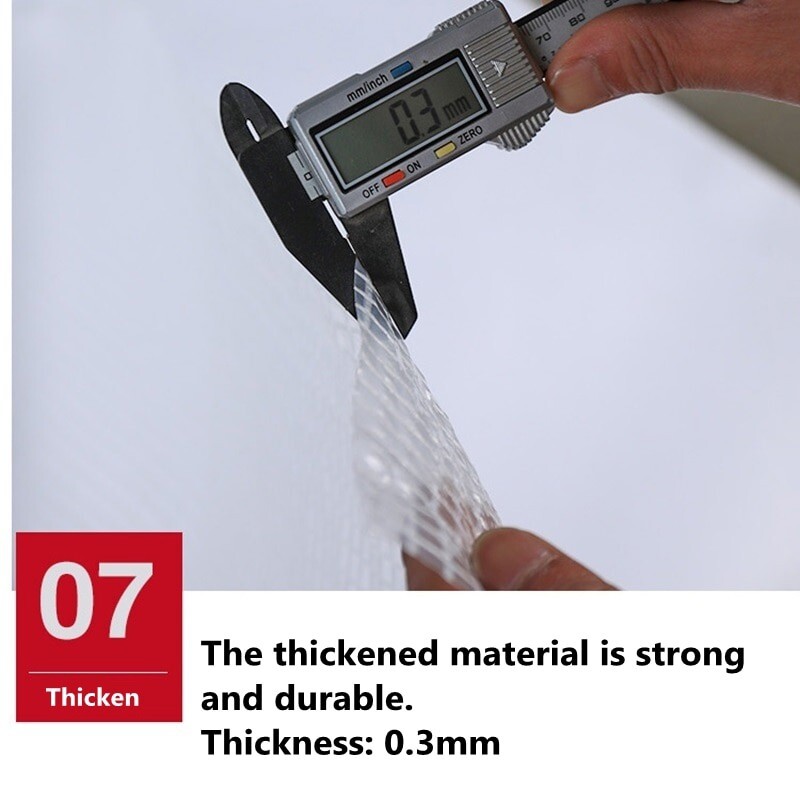 Premium Poly Waterproof Clear Tarp 16 Mil Heavy Duty Canopy