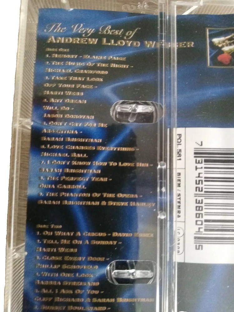 Andrew Lloyd Webber (Cassette Tape, 1994) Compilation