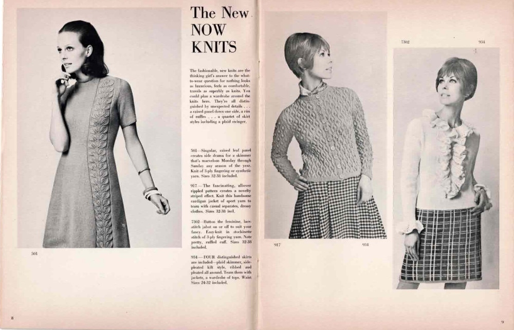Vintage Mail Order Pattern Catalog Needlecraft Patterns Great Pics 1960's