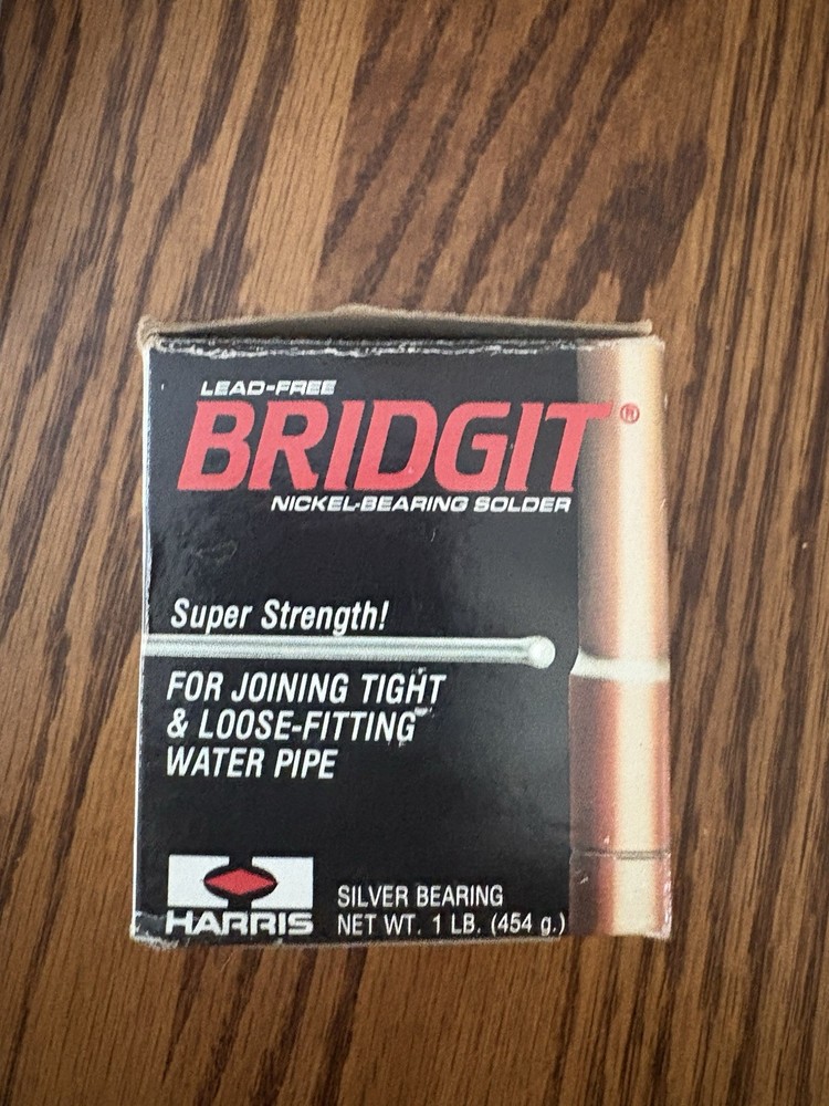 Harris Bridgit Lead-Free Solder 1/8"/1lb Spool