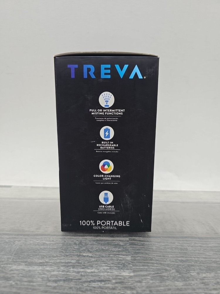 Treva • Rechargeable Humidifier w/Lights • Mini • Portable • Multi-Function [SS]
