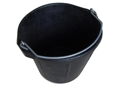 Rubber Bucket, 10-Qts.