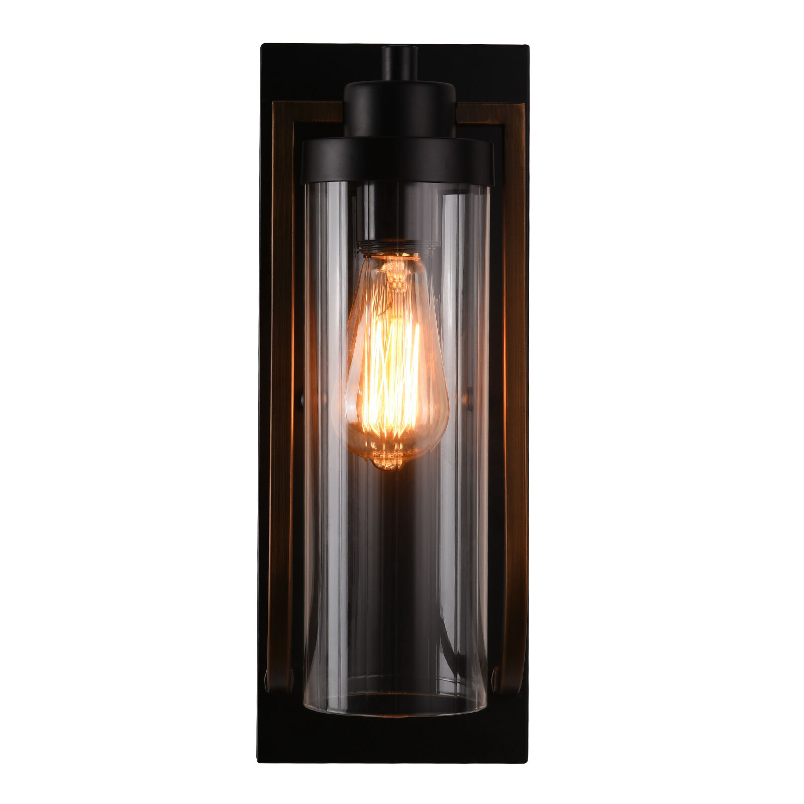 Retro Wall Lamp Retro Industrial Farmhouse Rustic Wall Sconce Iron Loft Light