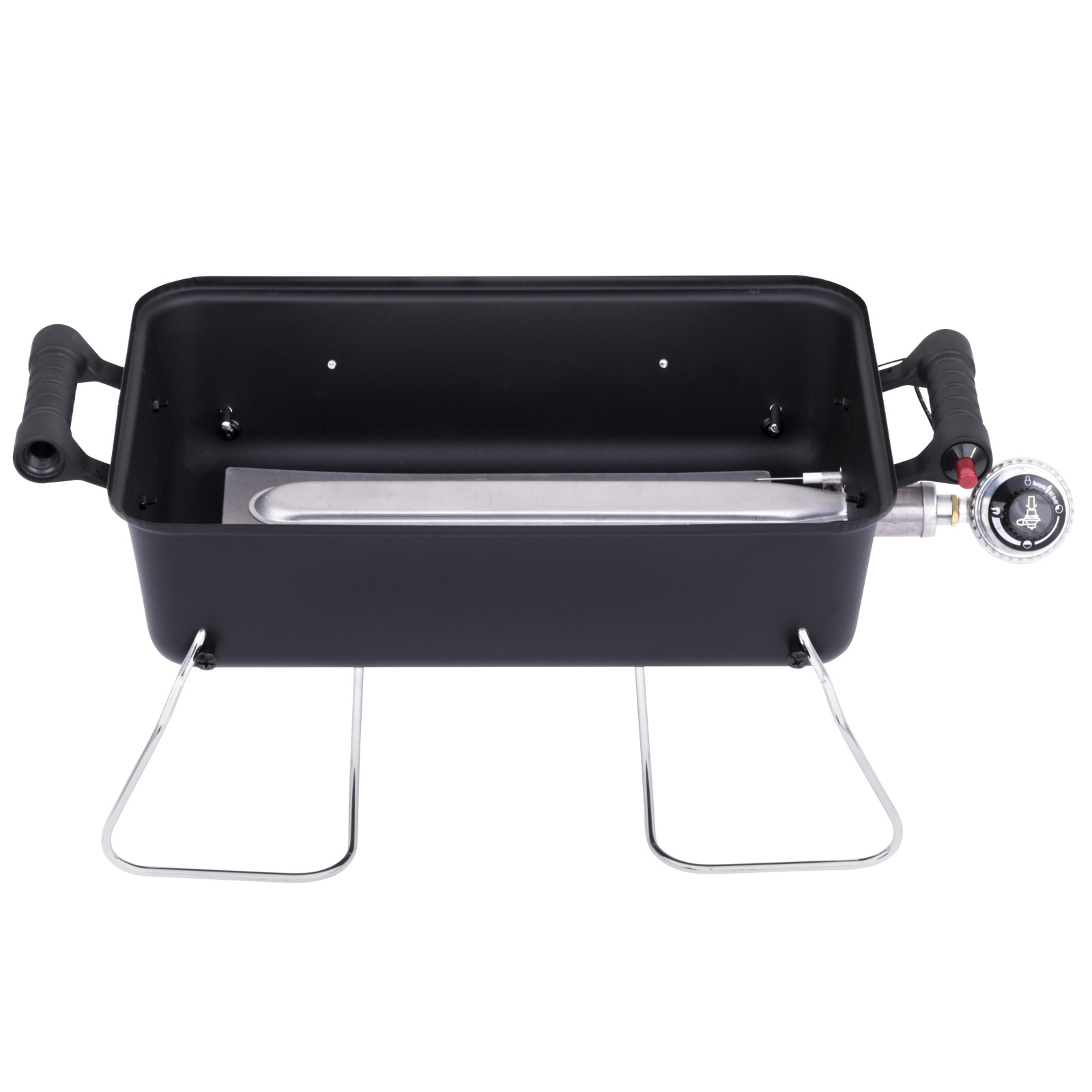 Char-Broil 11000 BTU 1-Burner Deluxe Portable Tabletop BBQ Propane Gas Grill