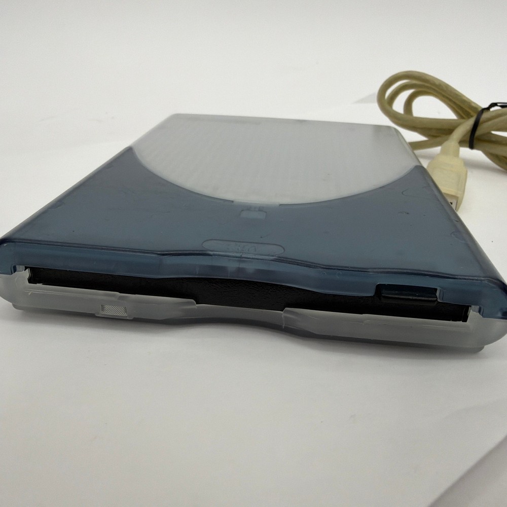 SmartDisk VST USB External 3.5in Floppy Disk Drive FDUSB-M Blue/Gray