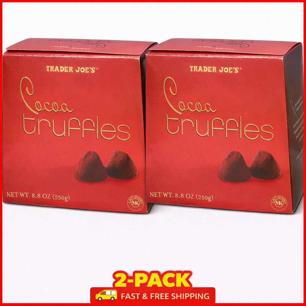2-Pack Trader Joe's Cocoa Truffles