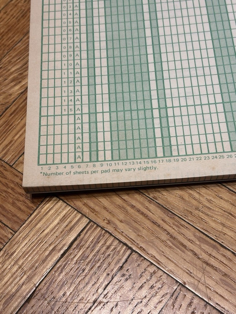 Vintage IBM 5280 Data Description Specification Sheets - UNUSED BOOK