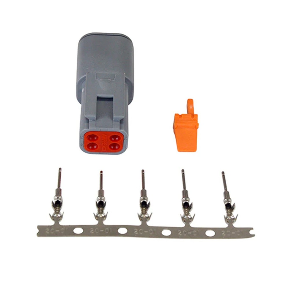 AEM 35-2624 DTM-Style 4-Way Plug Connector Kit