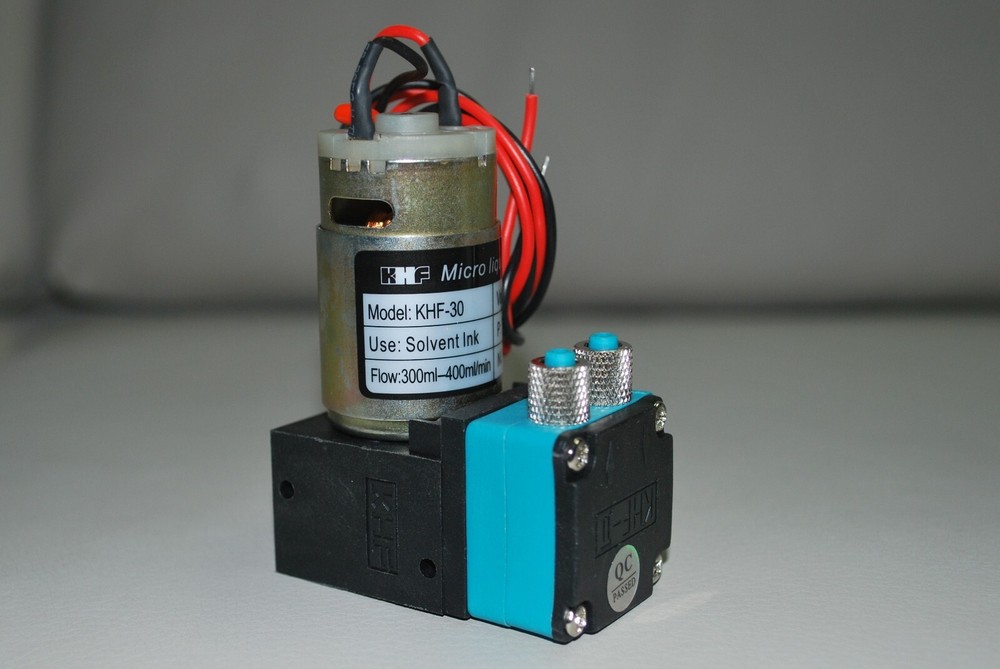 Small Ink Pump KHF-30  DC12V 7W, Flow 300-400ml/min for Large Format Printer
