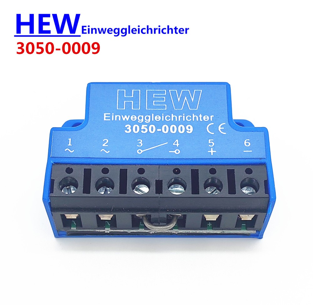 HEW 3050-0009 Einweggleichrichter Power Module Brake Rectifier