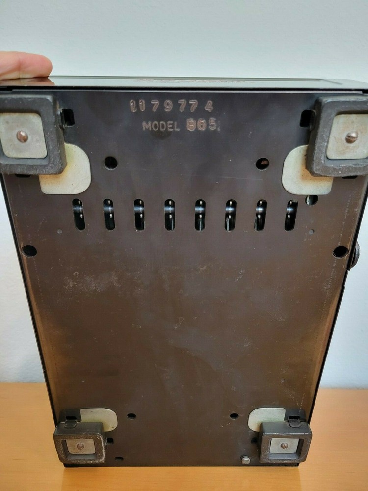 Vintage RC Allen Figuring Machine Adding Subtracting Nice Condition circa 1940's