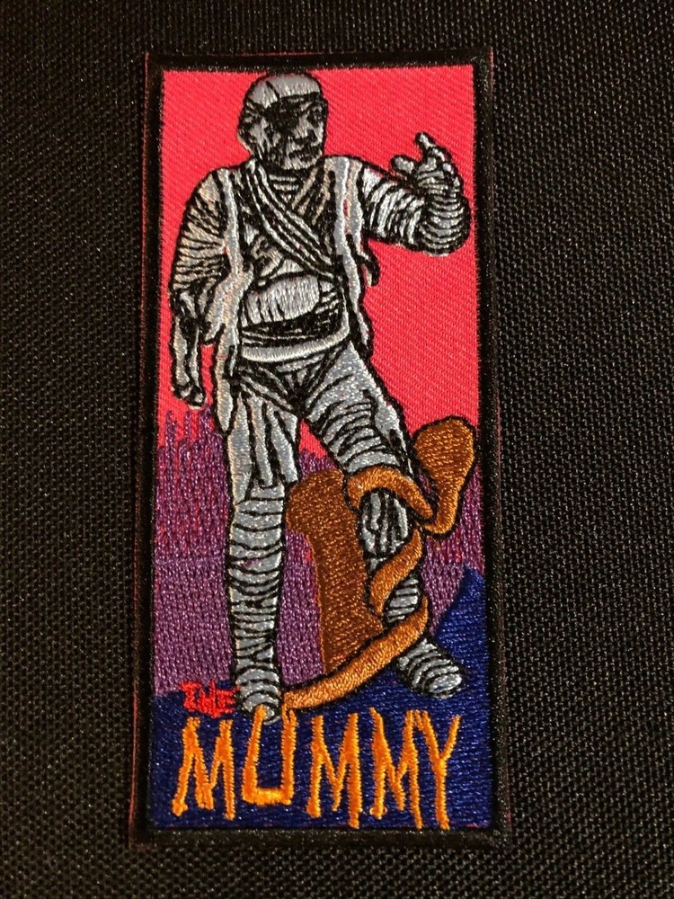 MUMMY Embroidered Patch AURORA UNIVERSAL  SEW ON  OR IRON ON