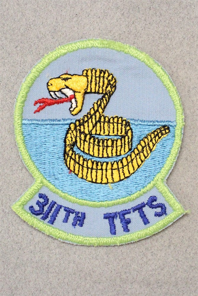 311th Tactical Fighter Training Squadron - USAF Air Force Patch 2315