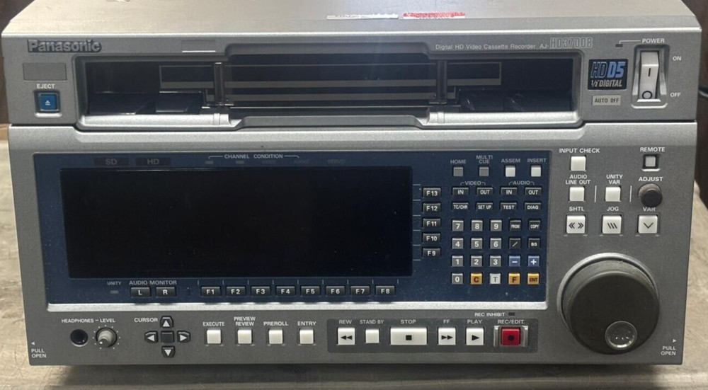 Panasonic AJ-HD3700B Digital HD Video Recorder