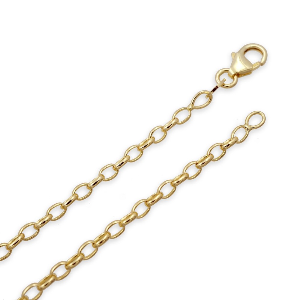 Heirloom Bracelet Solid 585 Gold 18cm 2.3mm