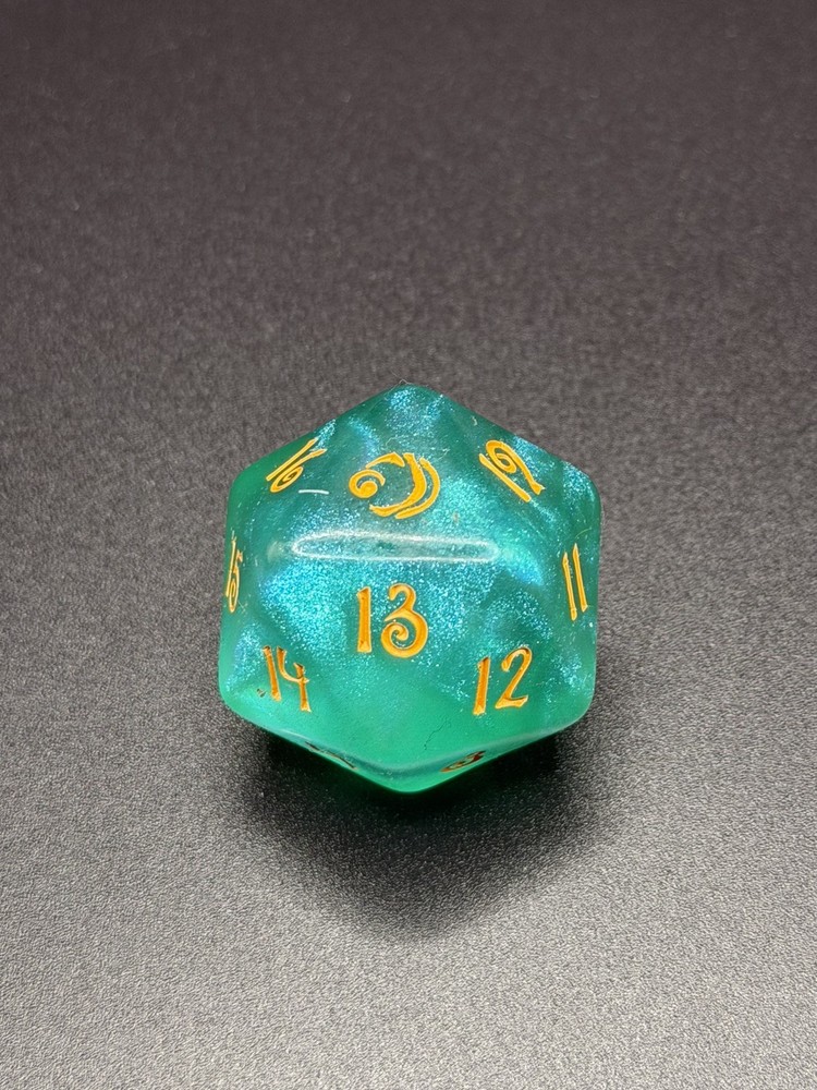 MTG Lorwyn Eclipsed Oversized D20 Spindown Life Counter Dice