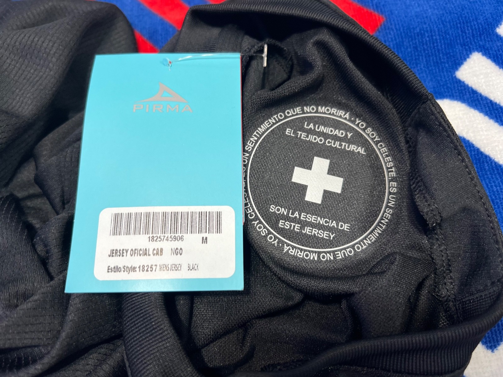 PIRMA CRUZ AZUL MEN'S JERSEY ALTERNATIVO BLACK 25/26 PARCHES 9 COPAS LIGA BBVA