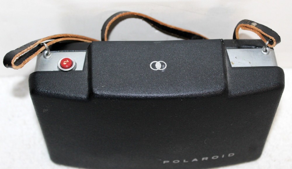 Polaroid Automatic 100 Land Camera + Strap ~ Nice
