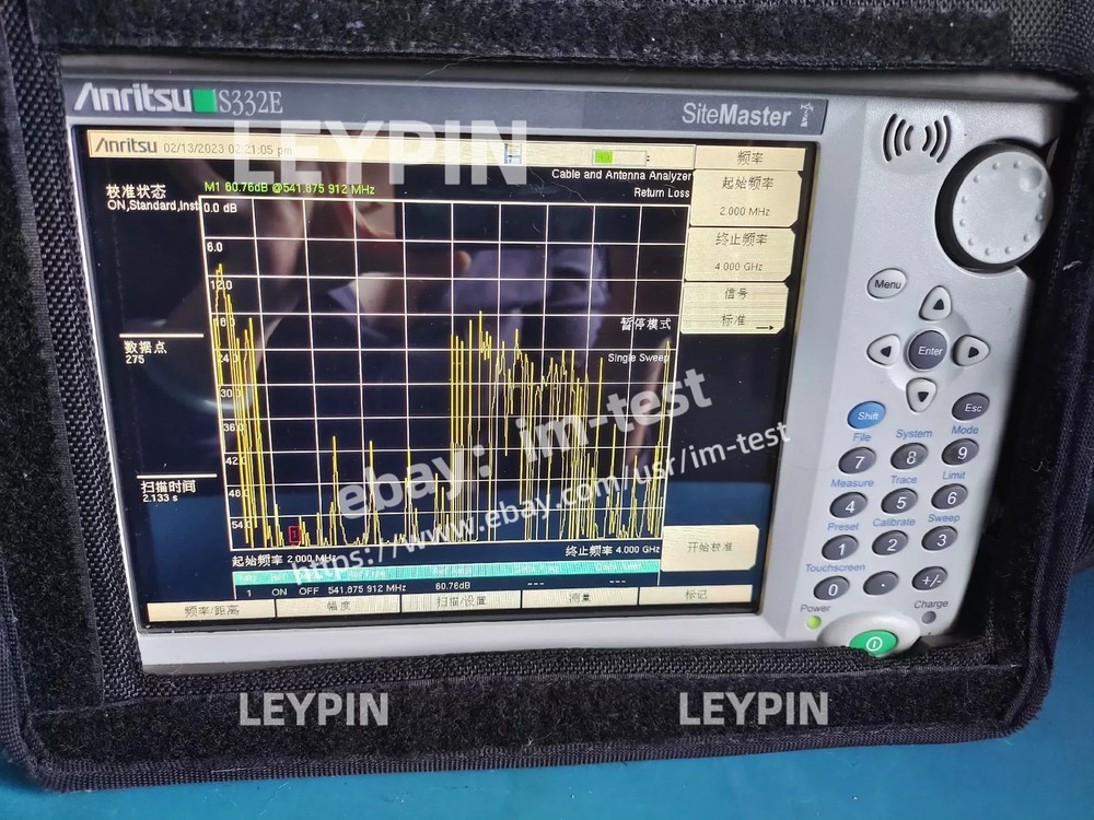 S332E Anritsu Cable and antenna analyzer Spectrum analyzer Touchscreen#Im