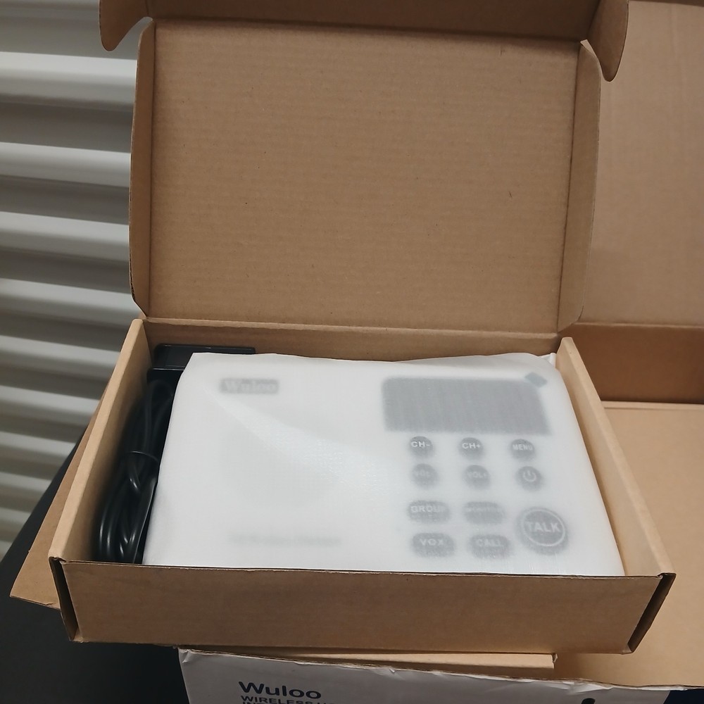 4 Pack Wuloo Wireless Home Intercom System