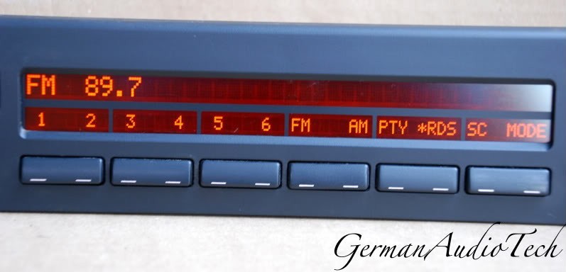 BMW E39 MID RADIO STEREO BC DISPLAY 01 2002 2003 E39 525 530 540 M5 65806914590