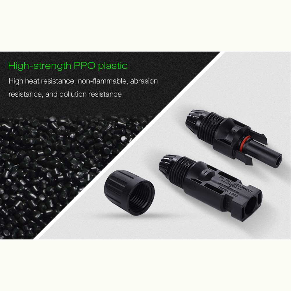 Solar Connectors Y Branch Adapter Cable Wire Plug Tool for Solar Panel Extension