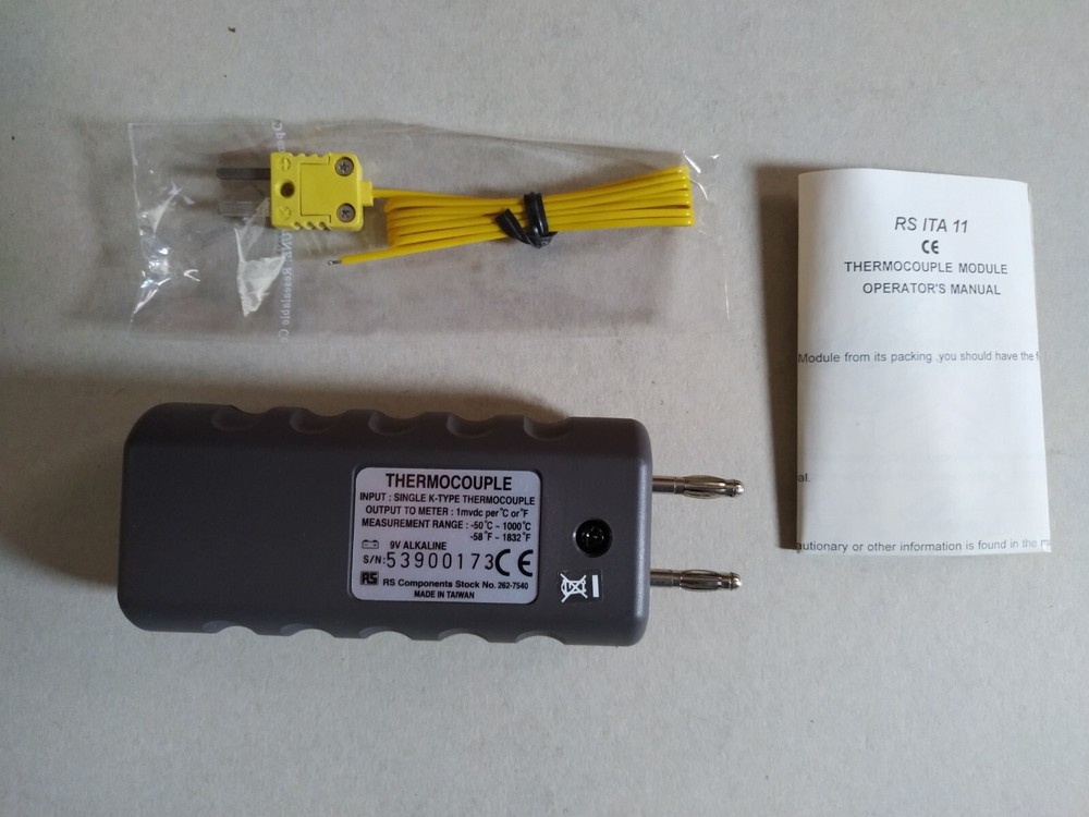new ISO-TECH ITA 11 new thermocopy adapter