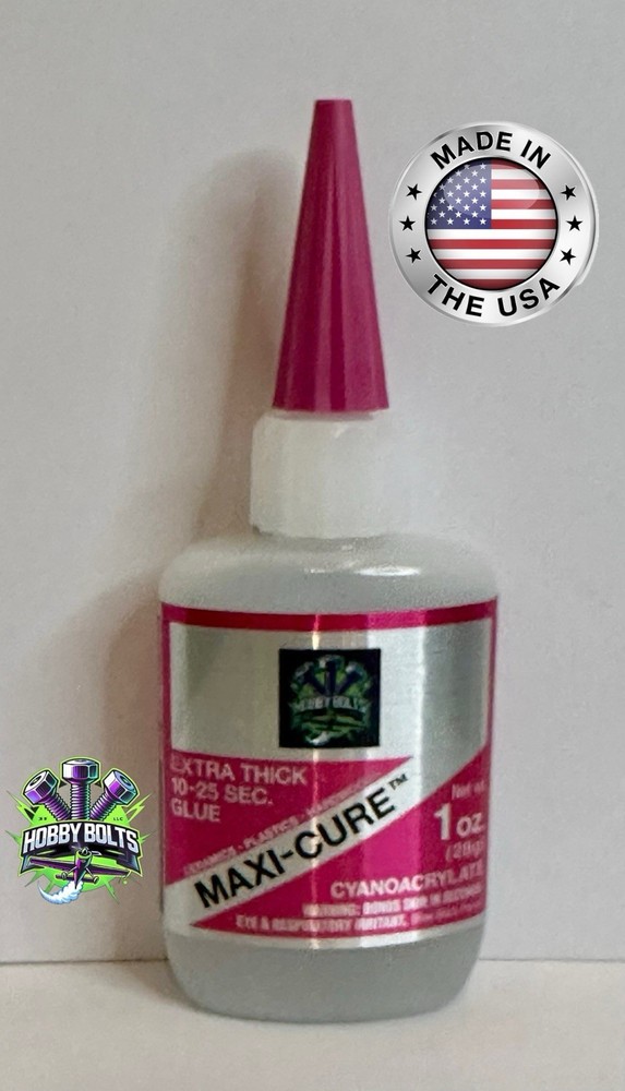 CA Glue 3-Pack 1oz - Thin, Medium & Thick Cyanoacrylate Adhesive Set (BSI)